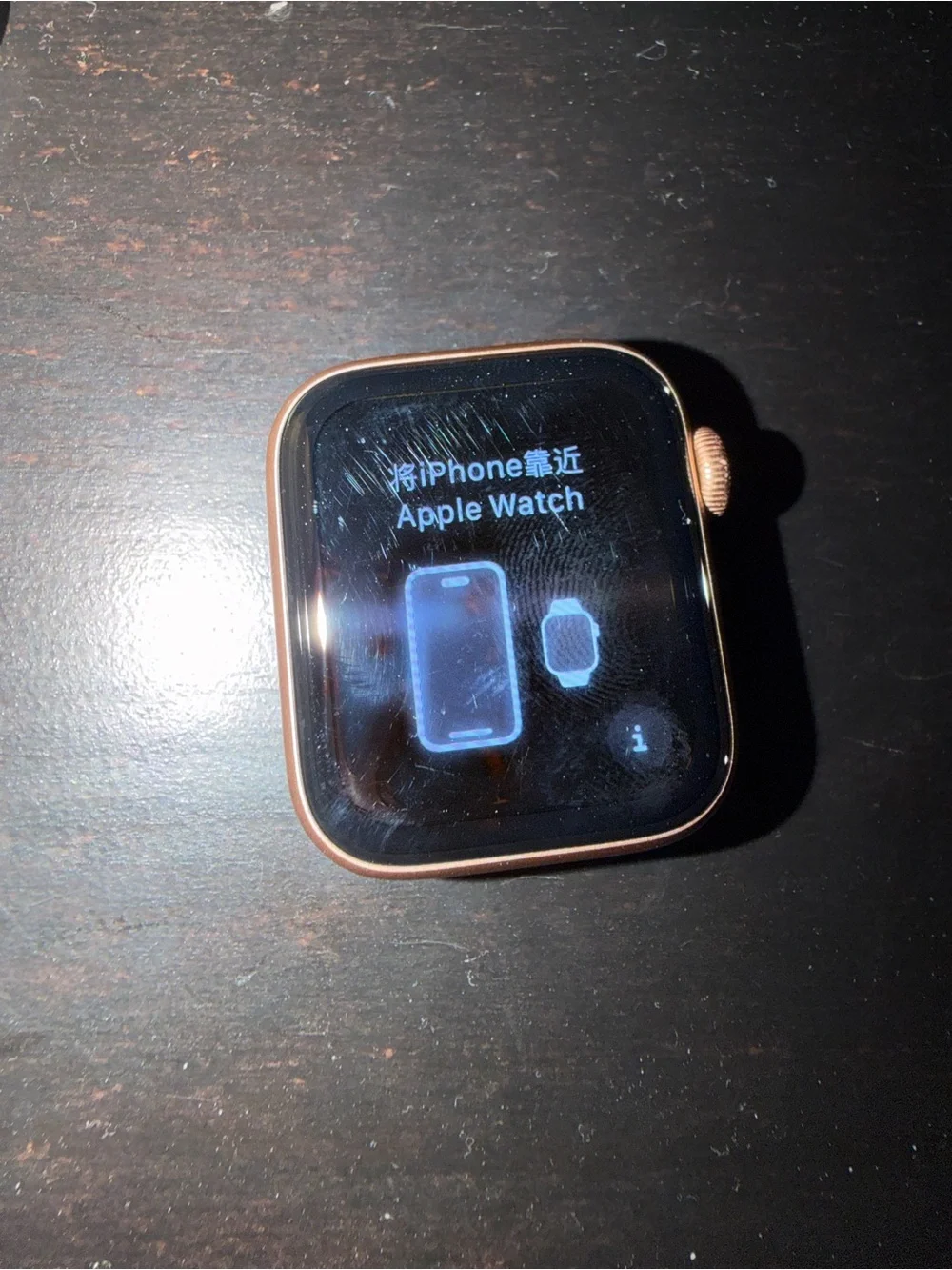 Apple Watch with Pink Sport Band